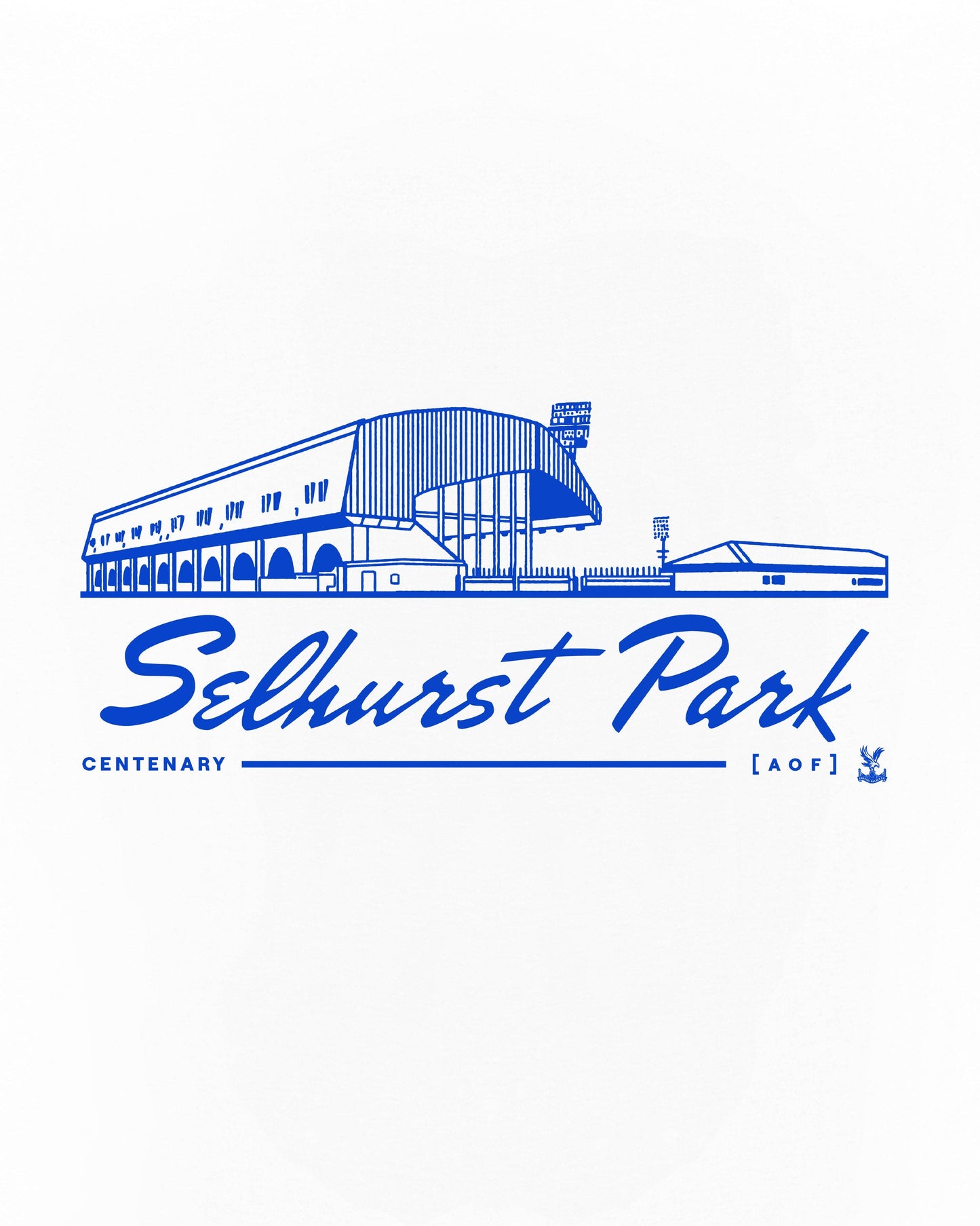 Crystal Palace Stadium White Tee