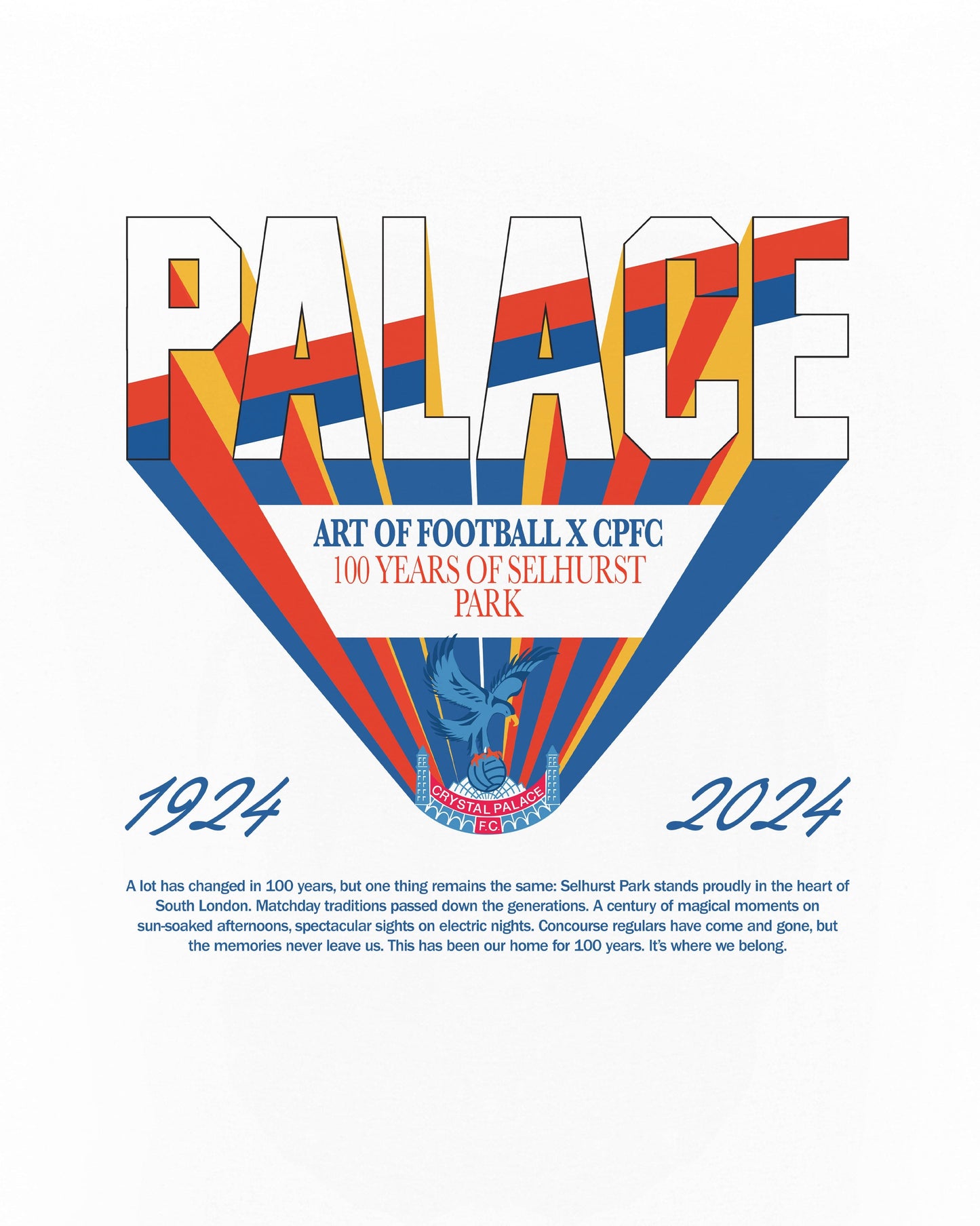 CPFC Selhurst Park Anniversary White Tee