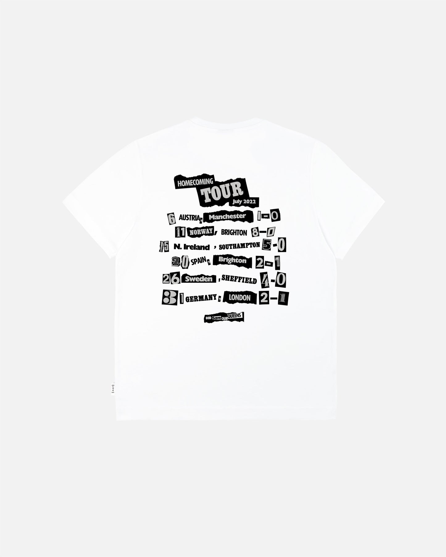 God Save Our Queens White Tee
