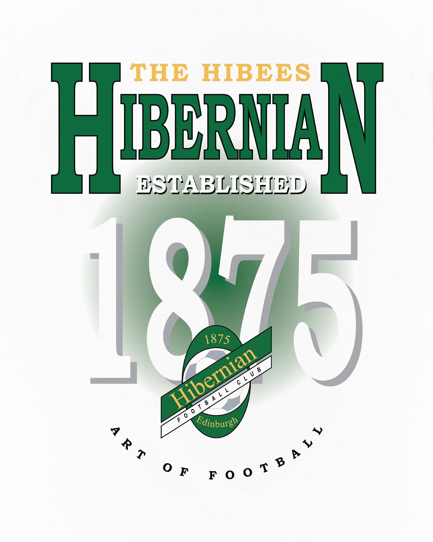 Hibernian Retro Graphic Tee