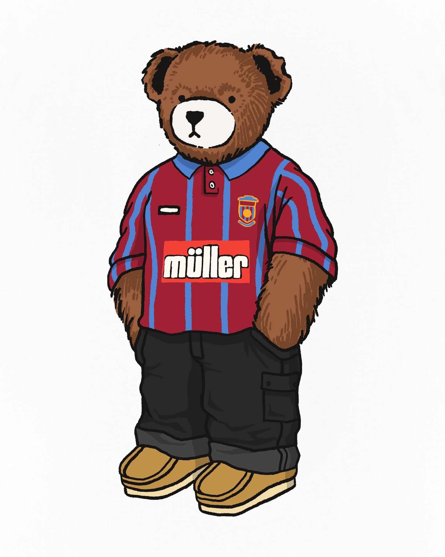 AVFC Home Pickles White Tee