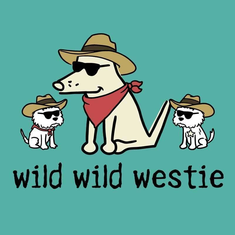 Wild, Wild Westie - Ladies T-Shirt V-Neck