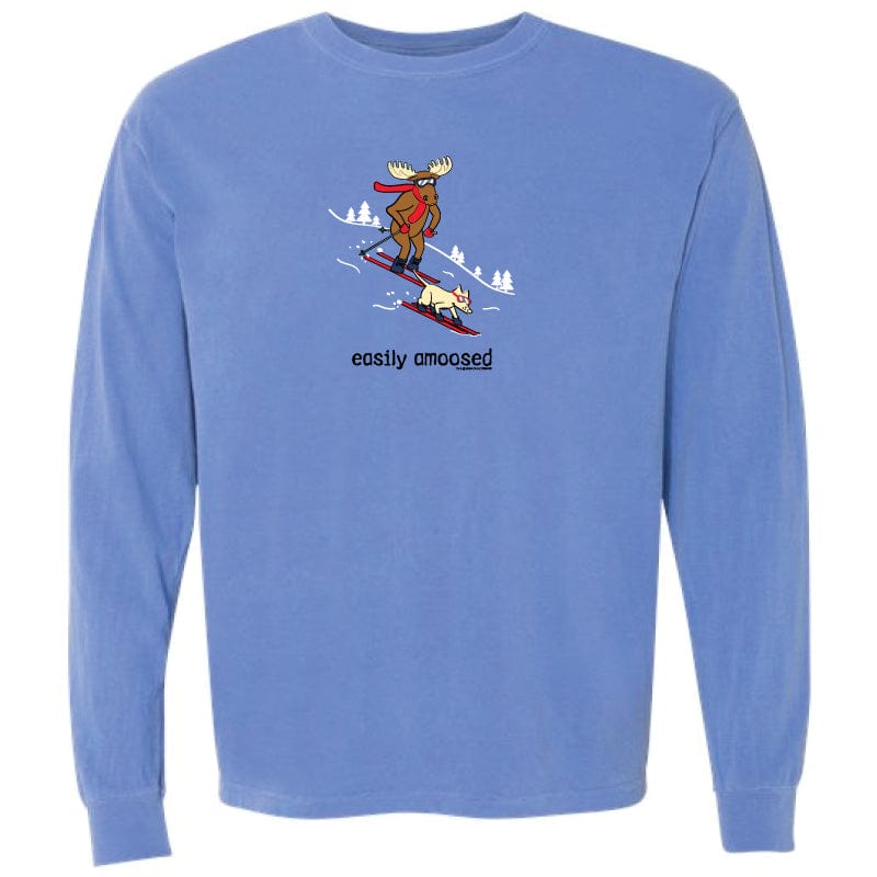 Easily Amoosed - Youth Long Sleeve T-Shirt