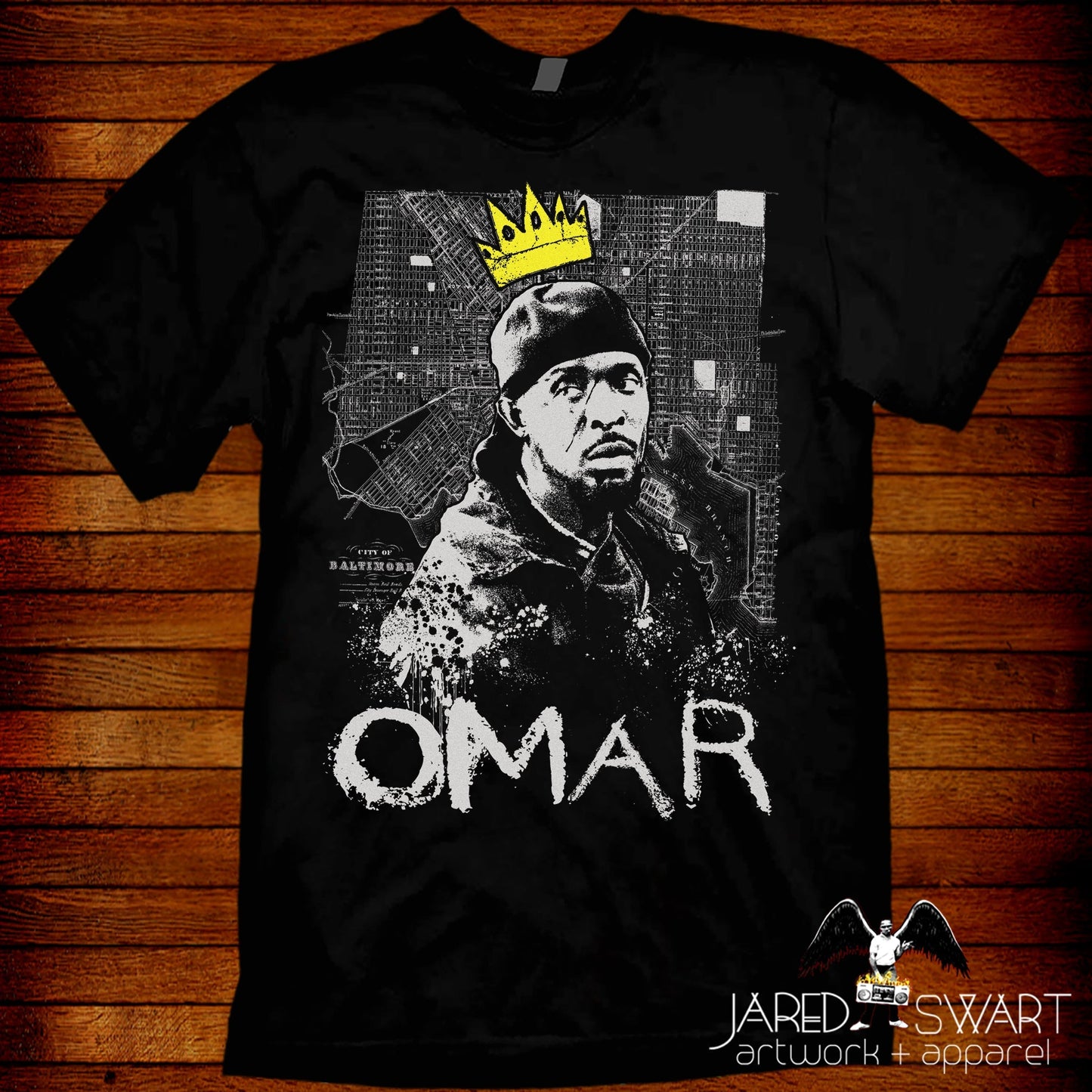 The Wire t-shirt Omar