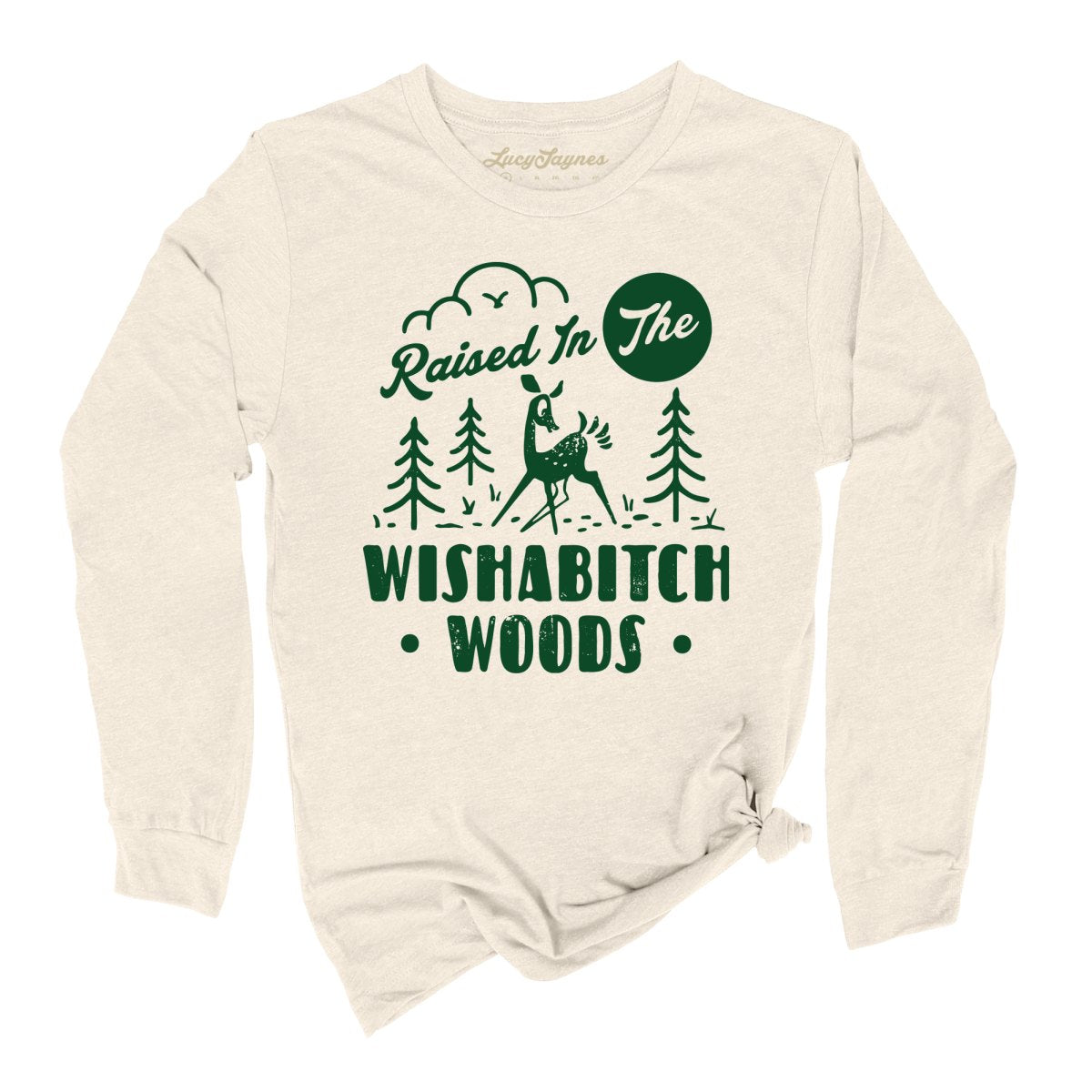 Wishabitch Woods Long Sleeve Tee