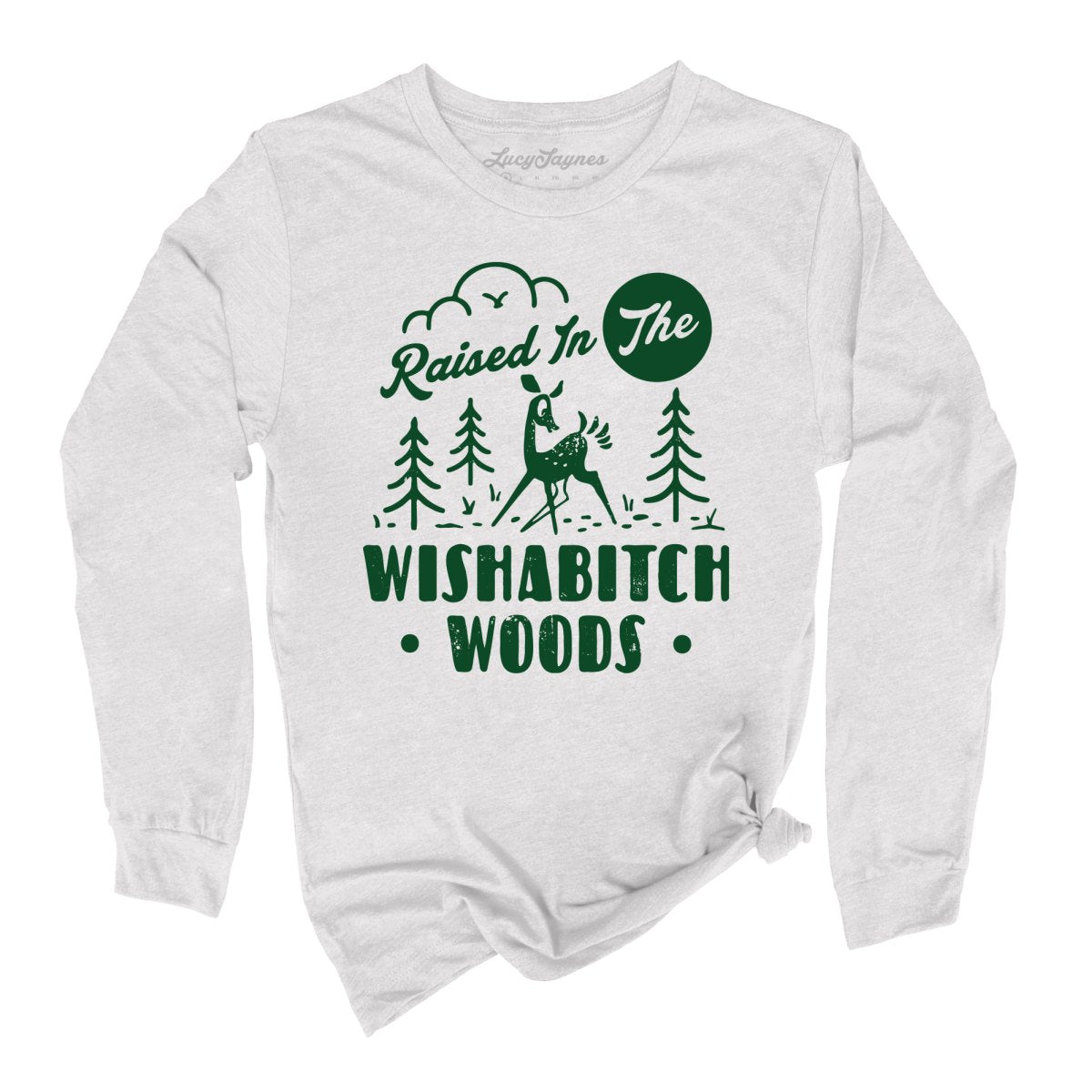 Wishabitch Woods Long Sleeve Tee