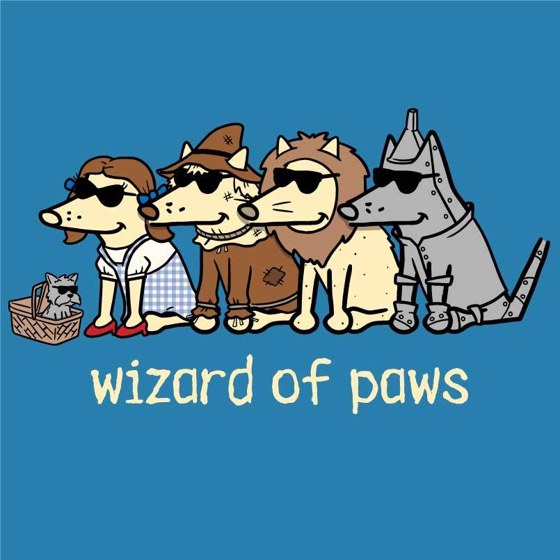 Wizard Of Paws - Ladies T-Shirt V-Neck