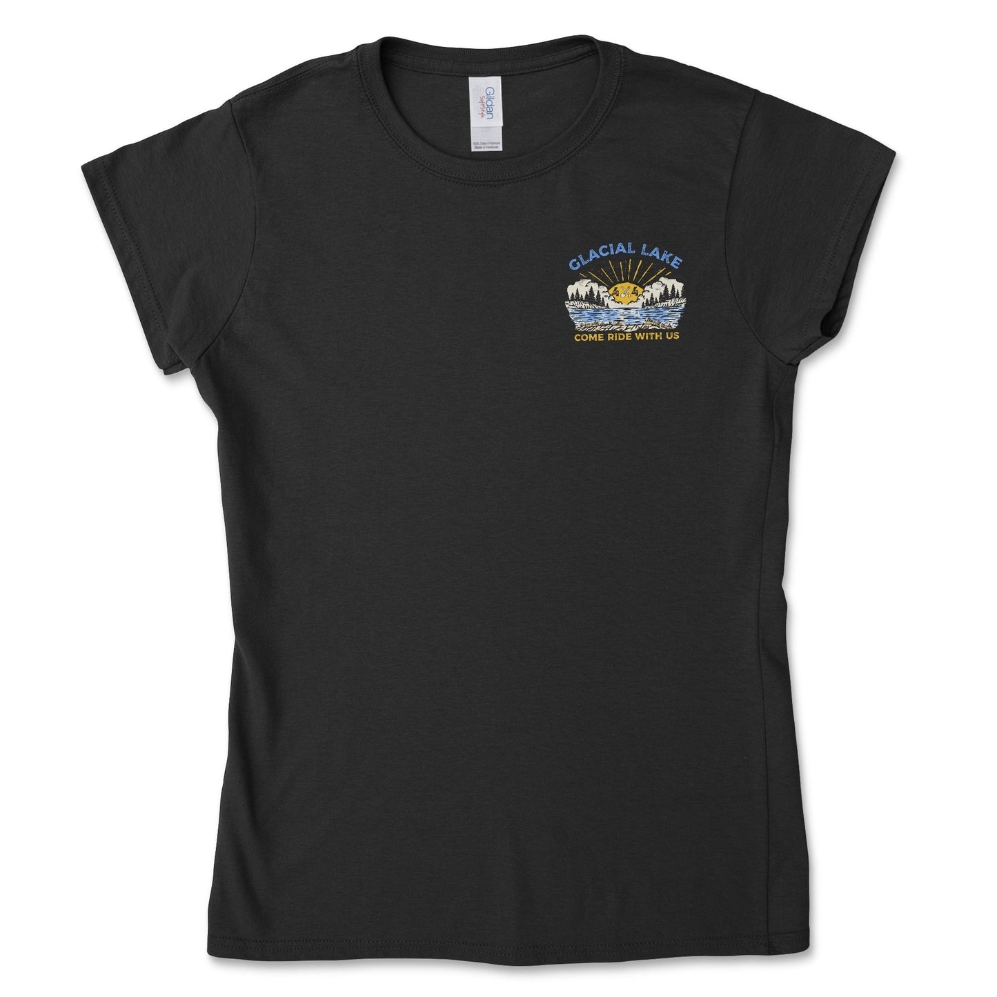 Women's Glacial Lake Come Ride With Us Tee