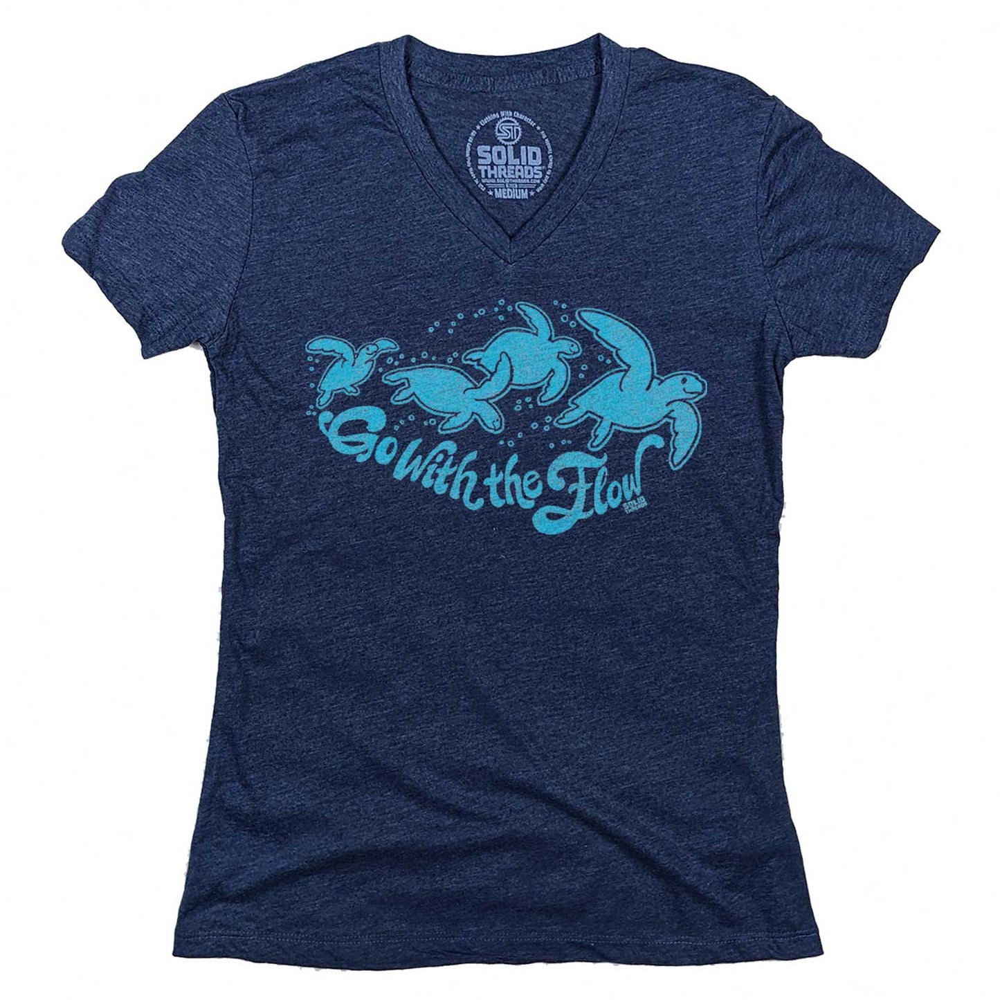 Women's Go With The Flow V-Neck Tee