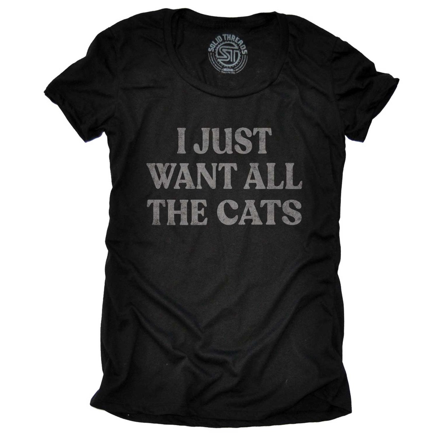 Women's I Just Want All The Cats T-shirt