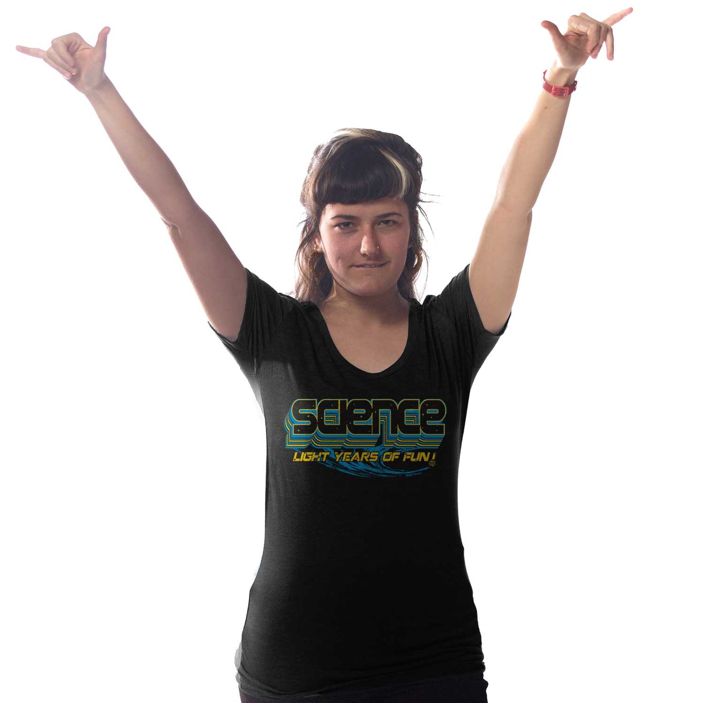 Women's Science, Light Years of Fun T-shirt