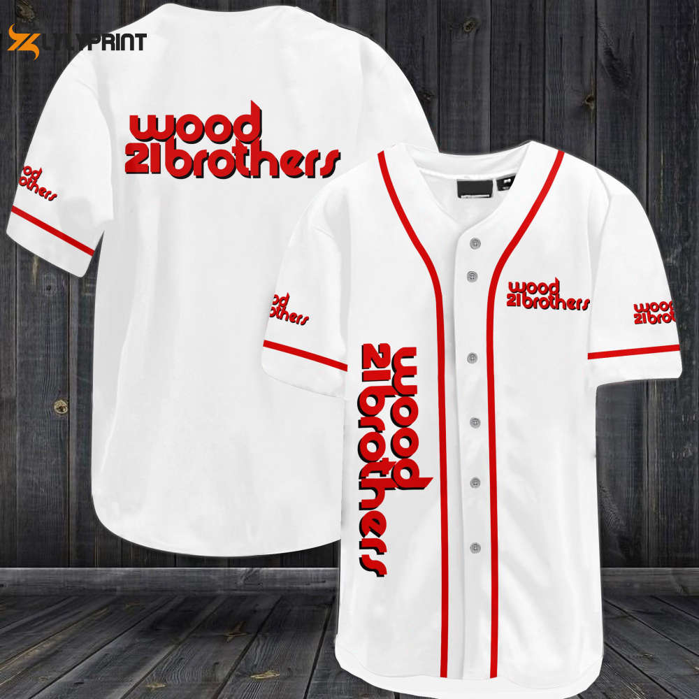 Wood Brothers Racing Baseball Jersey - lylyprint.com