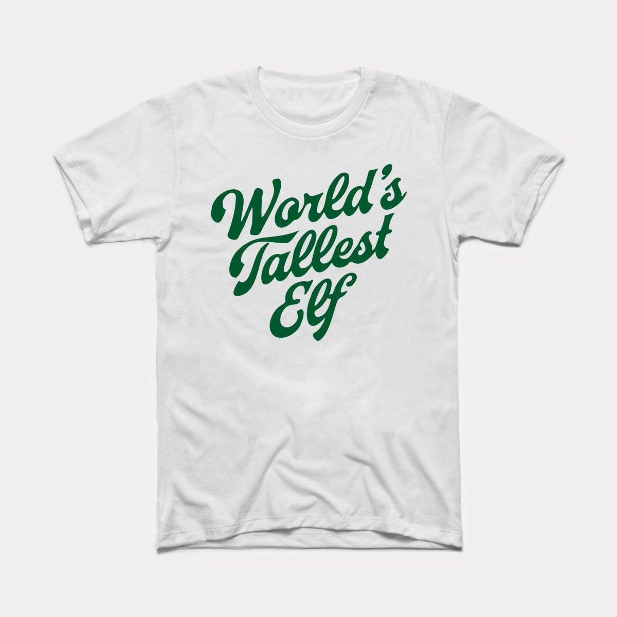 World's Tallest Elf Adult Unisex Tee