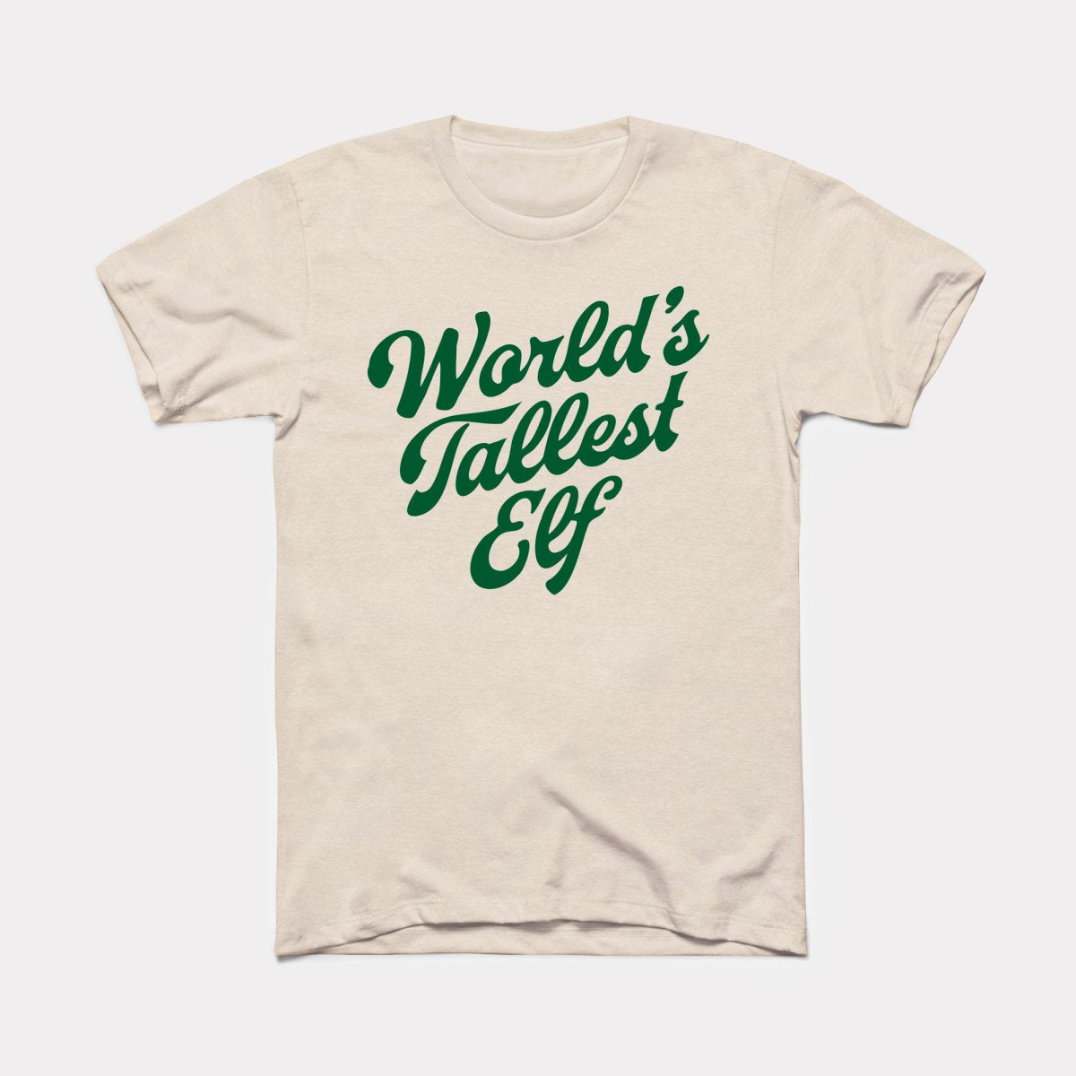World's Tallest Elf Adult Unisex Tee