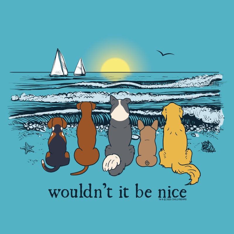 Wouldn't it be Nice  - Ladies T-Shirt V-Neck