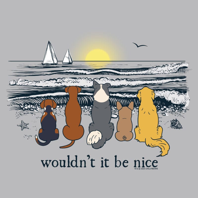 Wouldn't it be Nice  - Ladies T-Shirt V-Neck