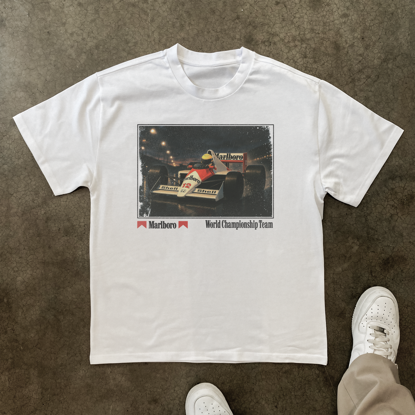 CHAMPONSHIP TEAM HEAVYWEIGHT WHITE TSHIRT