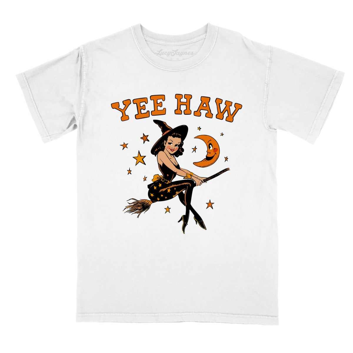 Yee Haw Witch Comfort Colors Tee
