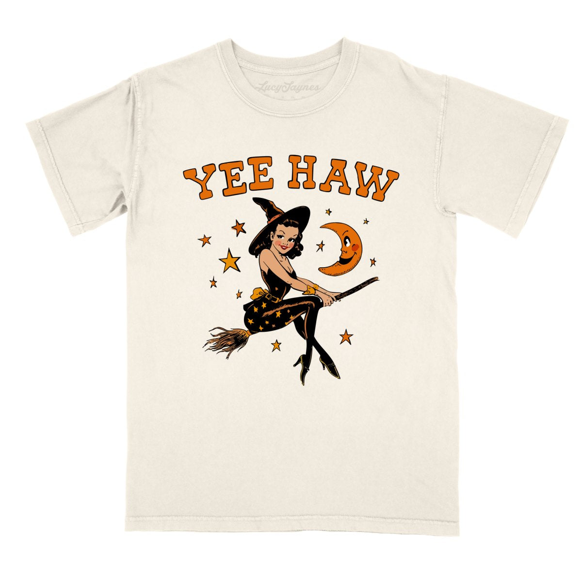 Yee Haw Witch Comfort Colors Tee