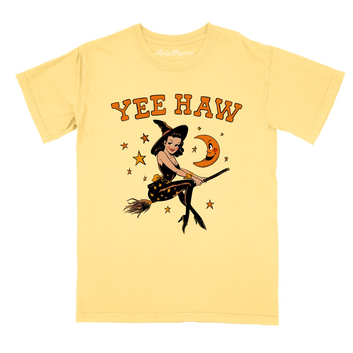Yee Haw Witch Comfort Colors Tee