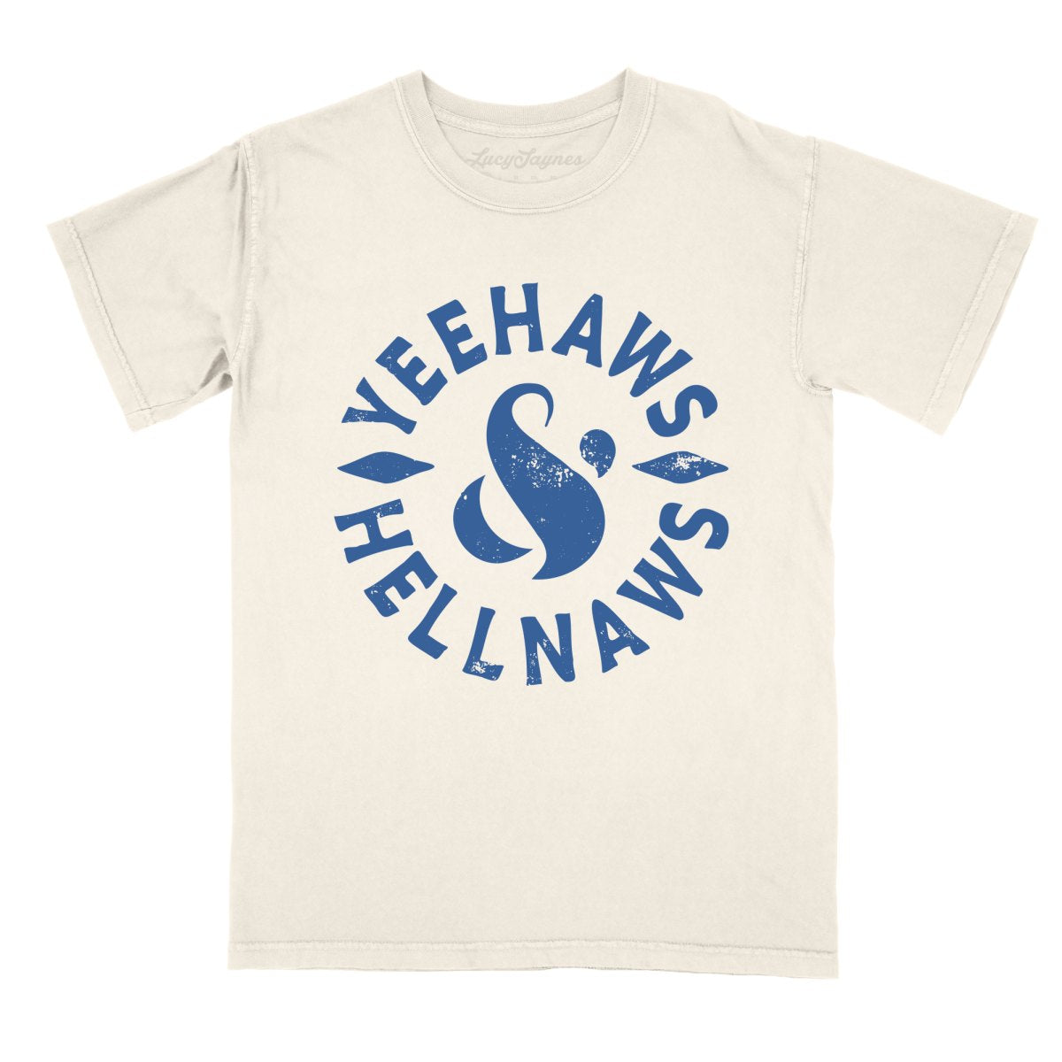 Yeehaws and Hellnaws Comfort Colors Tee