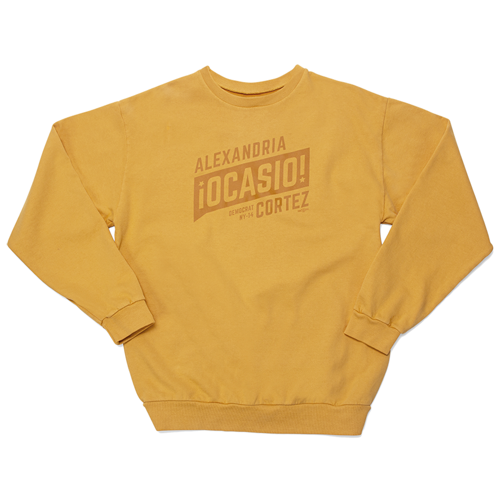 Gold Supporter Crew Sweatshirt (Unisex)
