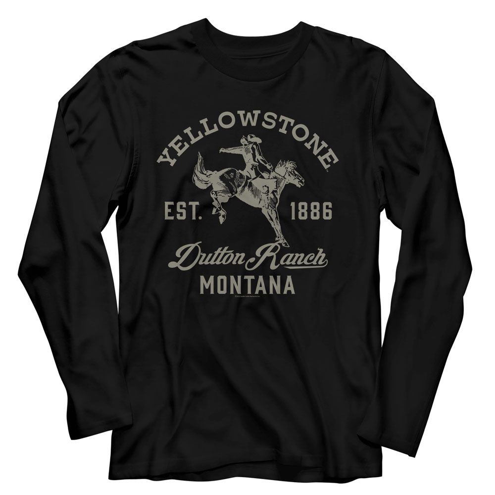 Yellowstone - Dutton Ranch Cowboy Long Sleeve Boyfriend Tee