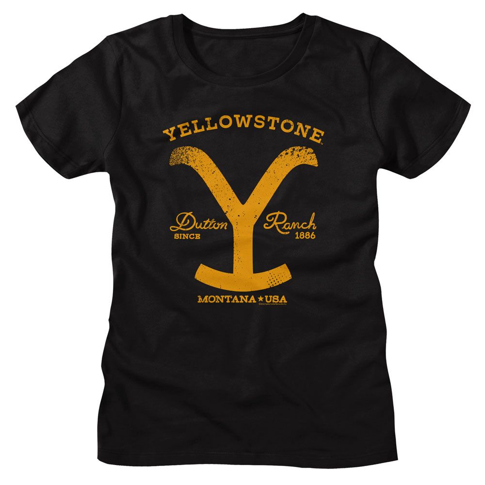 Yellowstone - Y With Horse Womens T-Shirt