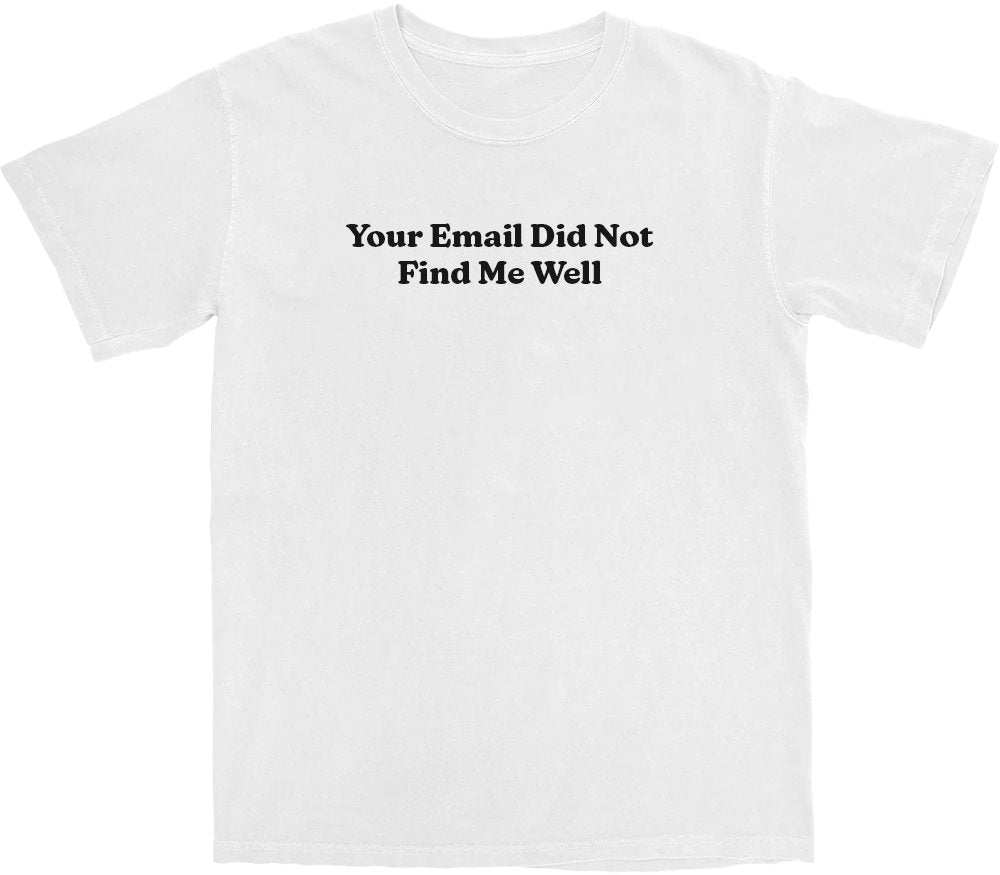 Your Email Didn't Find Me Well T Shirt