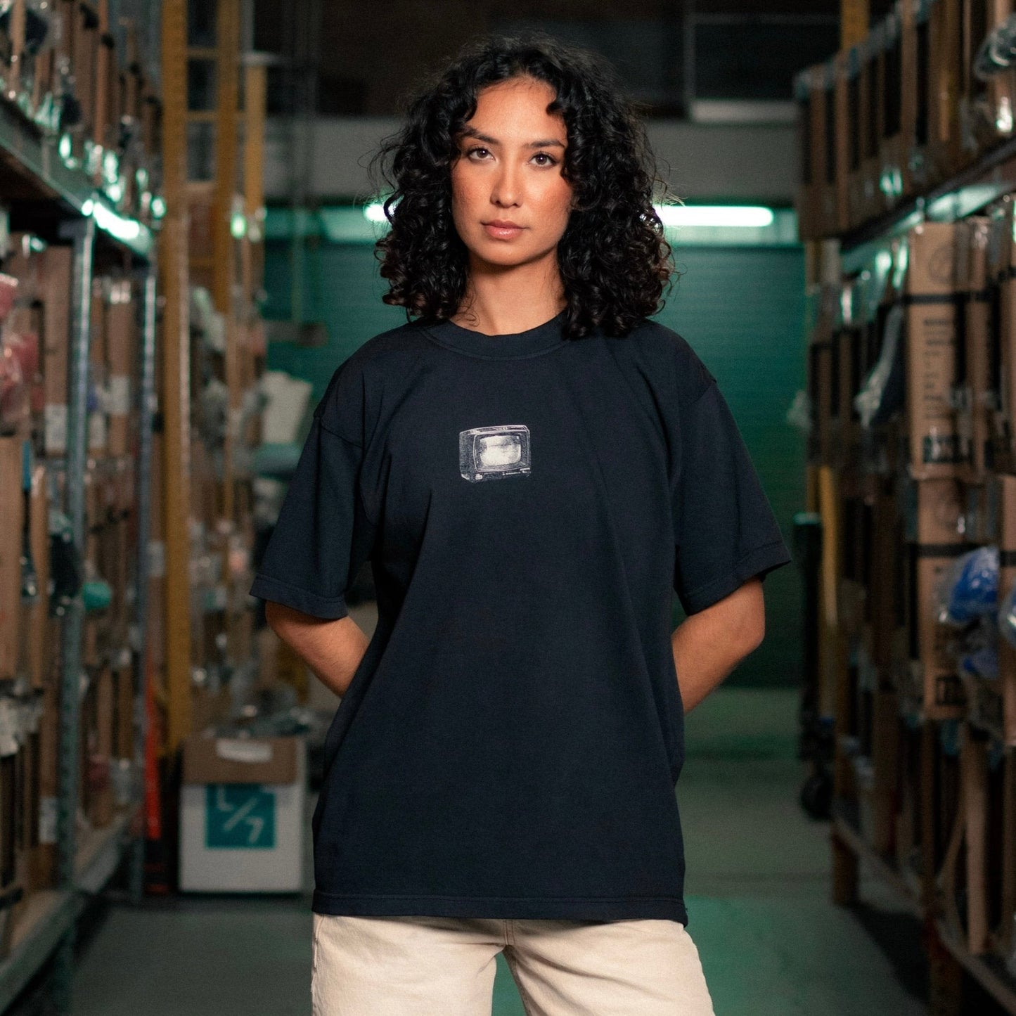 Your Television Is Lying Heavyweight Tee