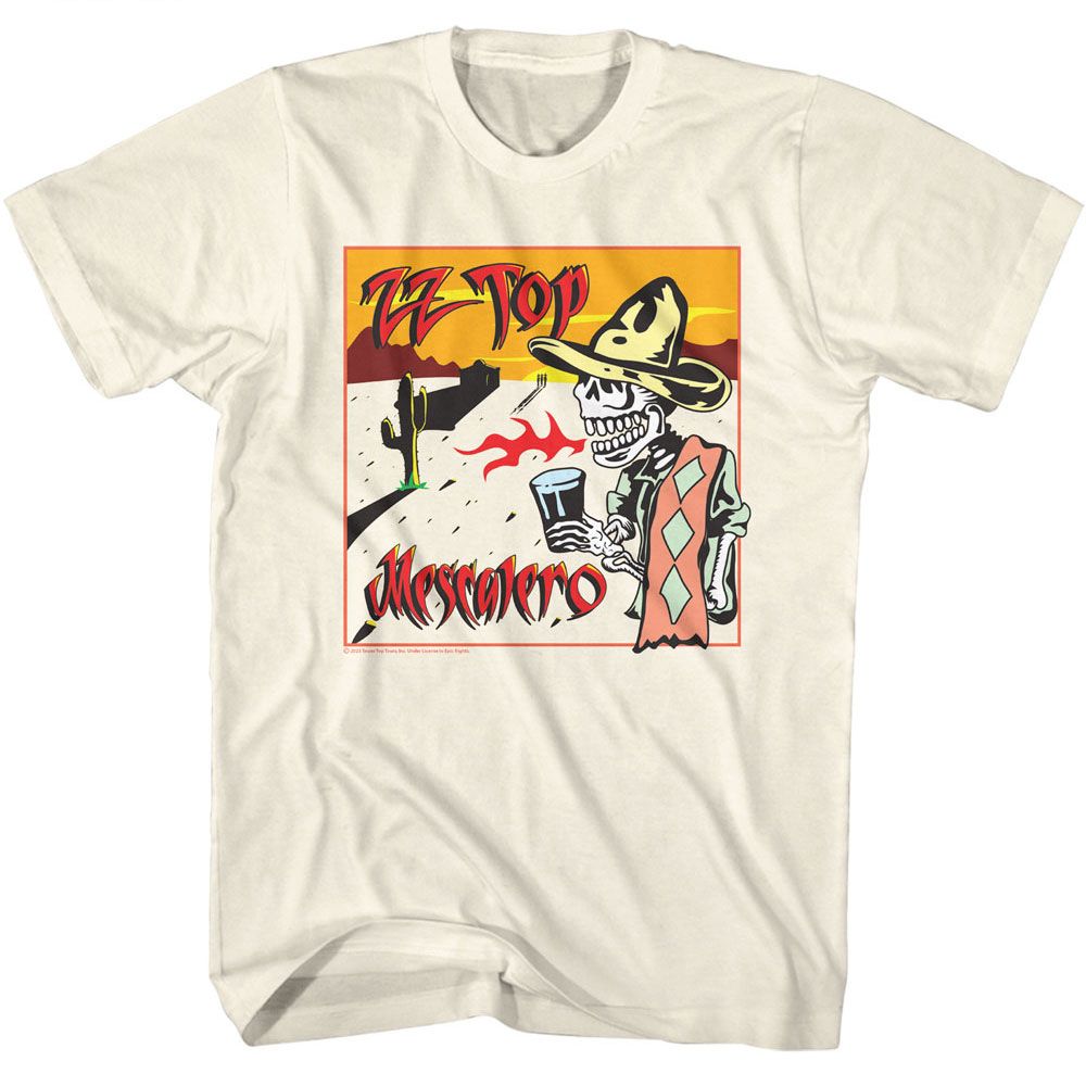 ZZ Top - Mescalero Album Art Boyfriend Tee